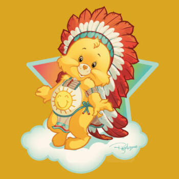 NATIVE BEAR - S/S - PREMIUM TEE - GOLD Design