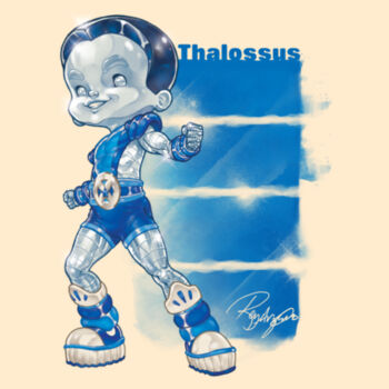 17- THALOSSUS - S/S - PREMIUM TEE - SOFT CREAM Design