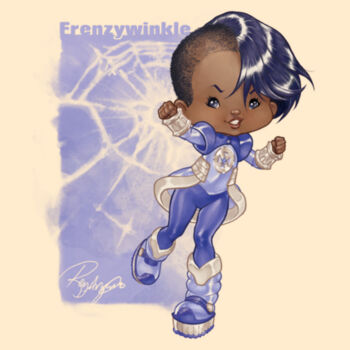 20- FRENZYWINKLE - S/S - PREMIUM TEE - SOFT CREAM Design