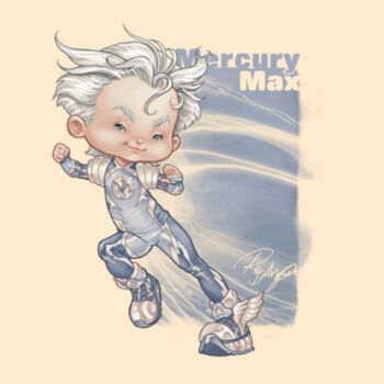 26- MERCURY MAX - S/S - PREMIUM TEE - SOFT CREAM Design