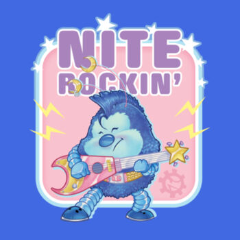 NITE ROCKIN - S/S - PREMIUM TEE - TRUE ROYAL Design