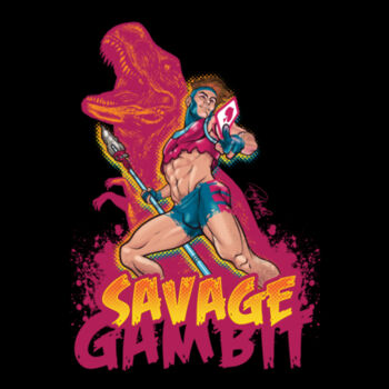 SAVAGE GAMBIT - S/S - TANK TOP - BLACK Design