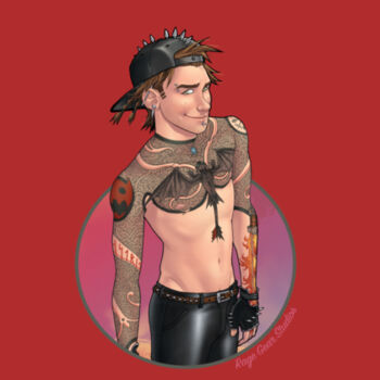 DRAGON TRAINER - S/S - TANK TOP - RED Design