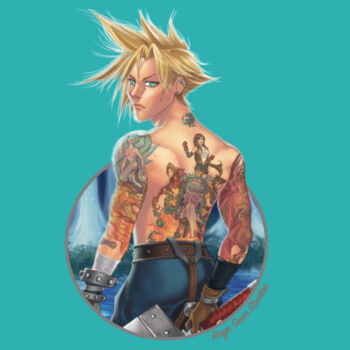 SEVEN - S/S - TANK TOP - TEAL Design