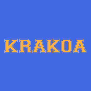 KRAKOA GOLD - S/S - PREMIUM TEE - ROYAL Design