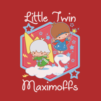 LITTLE TWINS - S/S - PREMIUM TEE - RED Design