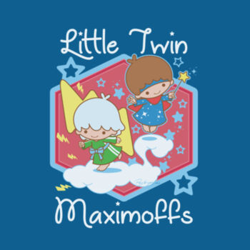 LITTLE TWINS - S/S - PREMIUM TEE - DEEP TEAL Design