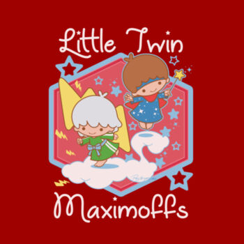 LITTLE TWINS - S/S - PREMIUM TEE - CARDINAL Design