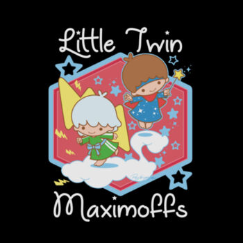LITTLE TWINS - S/S - PREMIUM TEE - BLACK Design