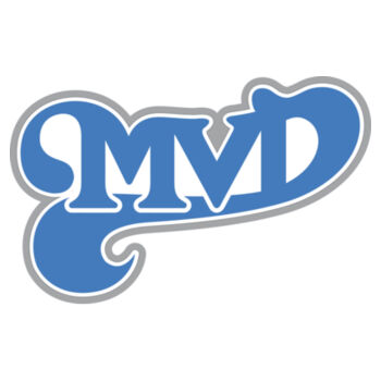 MVD BLUE - S/S - 3/4 BASEBALL TEE - WHITE/NAVY Design