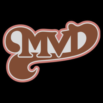 MVD BROWN -S/S- PULLOVER HOODIE - BLACK Design