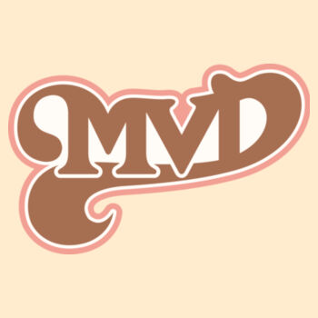 MVD BROWN -S/S- PREMIUM TEE - CREAM Design