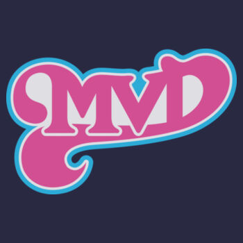 MVD PINK - S/S - PREMIUM TEE - NAVY Design