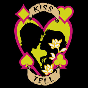 XROP KISS - SS - TANK TOP - BLACK Design