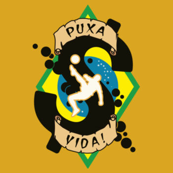 XROP PUXA - S/S - PREMIUM TEE - GOLD Design