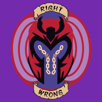 XROP RIGHT - S/S - PREMIUM TEE - PURPLE  Design