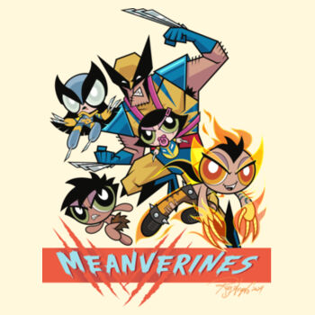 MEANVERINES - TOTE BAG - CANVAS  Design