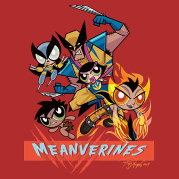 MEANVERINES - S/S - TANK TOP - RED Design