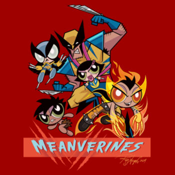 MEANVERINES - S/S - PREMIUM TEE - CARDINAL Design