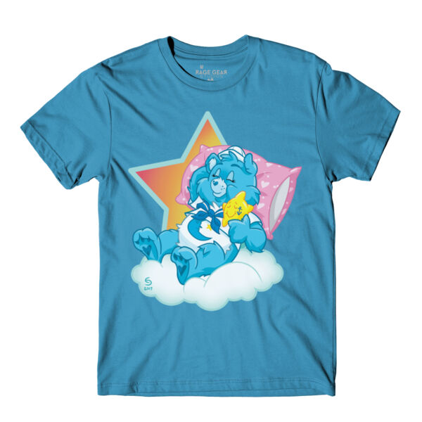 SLEEPY SAILOR - S/S - PREMIUM TEE - AQUA Thumbnail