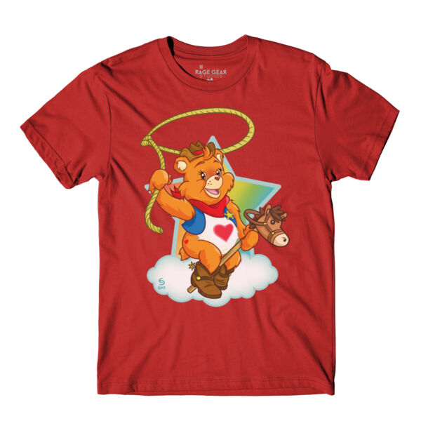 HOWDY BEAR - S/S - PREMIUM TEE - CANVAS RED Thumbnail