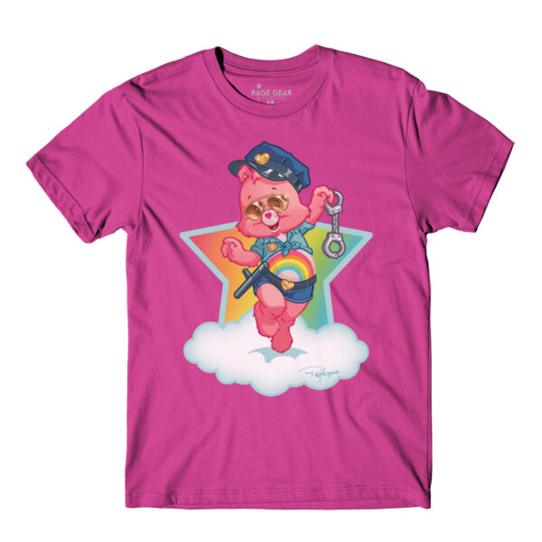 OFFICER CHEER - S/S - PREMIUM TEE - BERRY Thumbnail