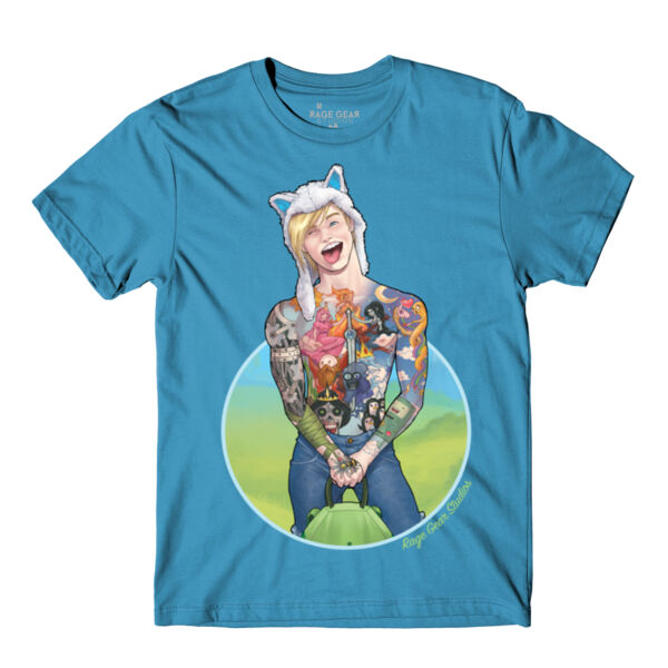 ADVENTURER - S/S - PREMIUM TEE - AQUA Thumbnail