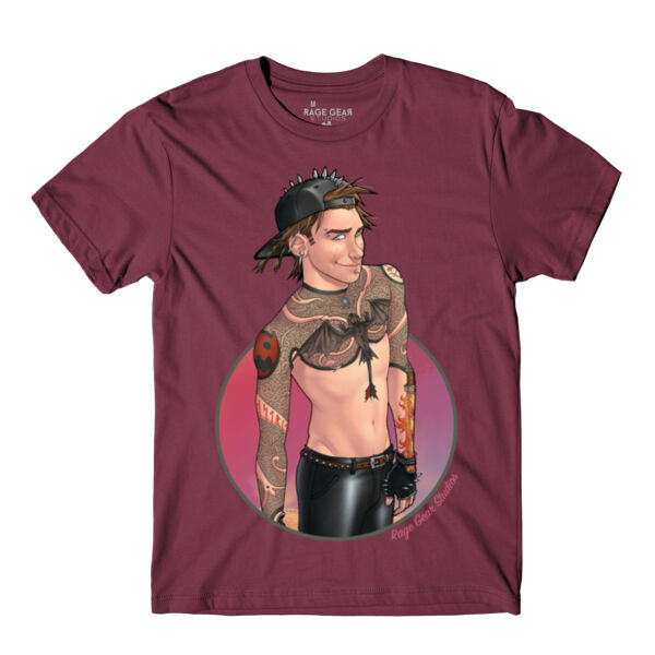 DRAGON TRAINER - S/S - PREMIUM TEE - MAROON Thumbnail