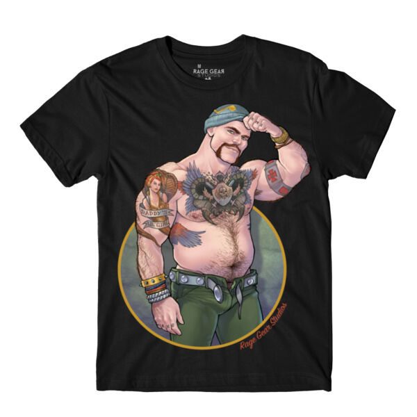 DAD-AT-ARMS - S/S - PREMIUM TEE - BLACK Thumbnail