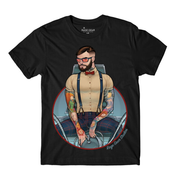 SLIM - S/S - PREMIUM TEE - BLACK Thumbnail