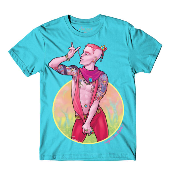 SWEETEST PRINCE - S/S - PREMIUM TEE - TURQUOISE Thumbnail