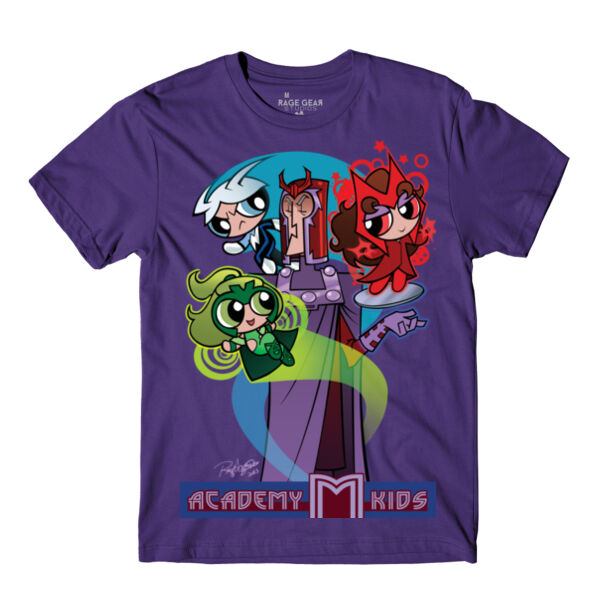 ACADEMY M KIDS - S/S - PREMIUM TEE - TEAM PURPLE Thumbnail