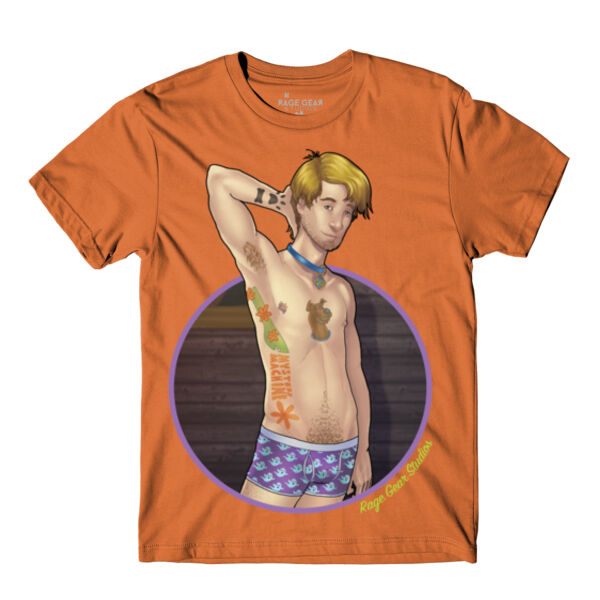 MYSTERY HIGH - S/S - PREMIUM TEE - BURNT ORANGE Thumbnail