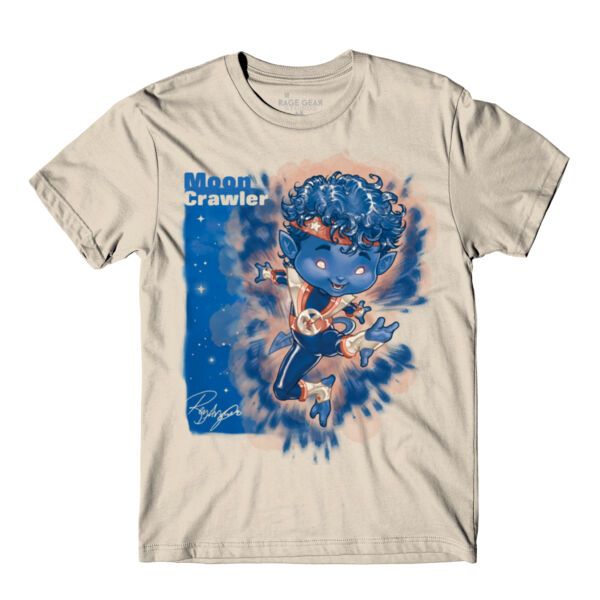 18- MOONCRAWLER - S/S - PREMIUM TEE - SOFT CREAM Thumbnail