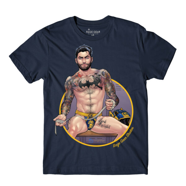 GOTHAM JOCK - S/S - PREMIUM TEE - NAVY Thumbnail