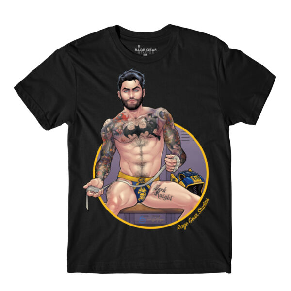 GOTHAM JOCK - S/S - PREMIUM TEE - BLACK Thumbnail