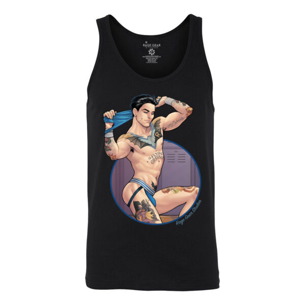 NIGHT DICK - S/S - TANK TOP - BLACK Thumbnail