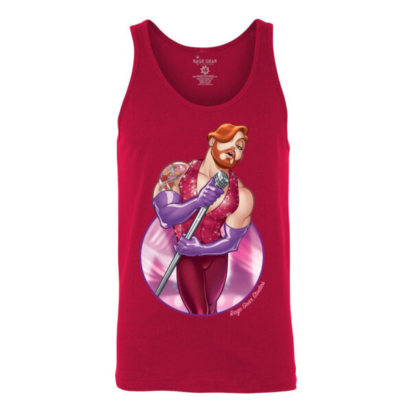 JERRICO RABBIT - S/S - TANK TOP - RED Thumbnail