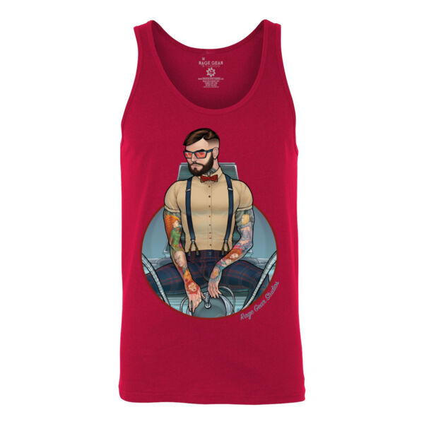SLIM - S/S - TANK TOP - RED Thumbnail
