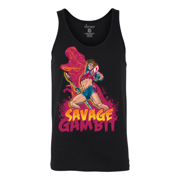SAVAGE GAMBIT - S/S - TANK TOP - BLACK Thumbnail