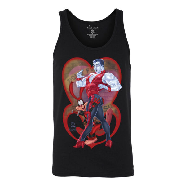 STEAL REAR - S/S - TANK TOP - BLACK Thumbnail