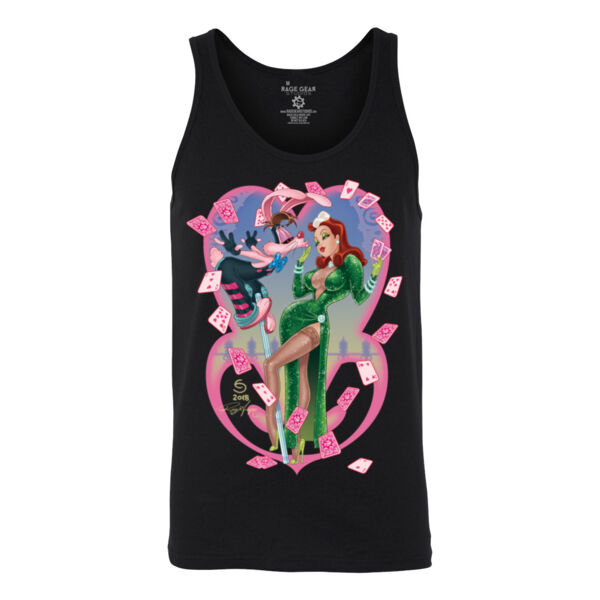 HEART THIEVES - S/S - TANK TOP - BLACK Thumbnail
