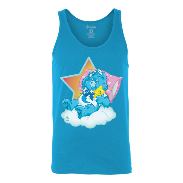 SLEEPY SAILOR - S/S - TANK TOP - NEON BLUE Thumbnail