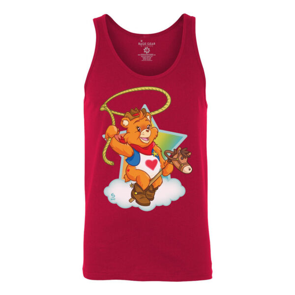 HOWDY BEAR - S/S - TANK TOP - RED Thumbnail