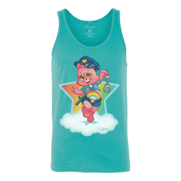 OFFICER CHEER - S/S - TANK TOP - TEAL Thumbnail