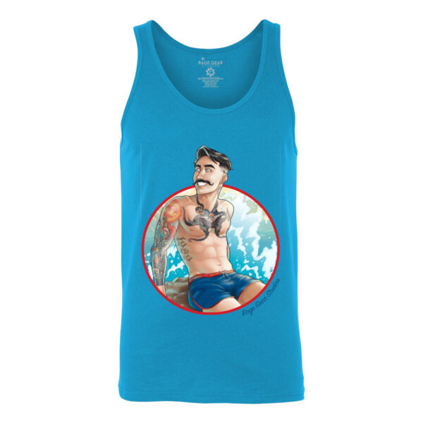 ERIC - S/S - TANK TOP - NEON BLUE Thumbnail