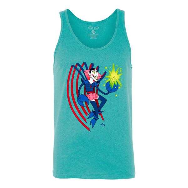 MR. HIMISTER - S/S - TANK TOP - TEAL Thumbnail