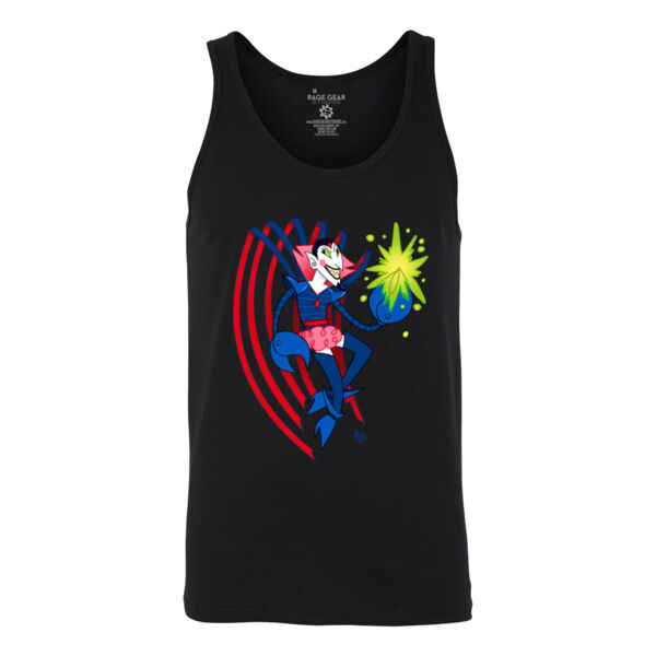 MR. HIMISTER - S/S - TANK TOP - BLACK Thumbnail