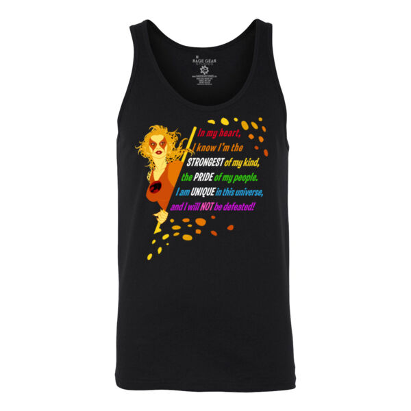 STRONGEST - S/S - TANK TOP - BLACK Thumbnail