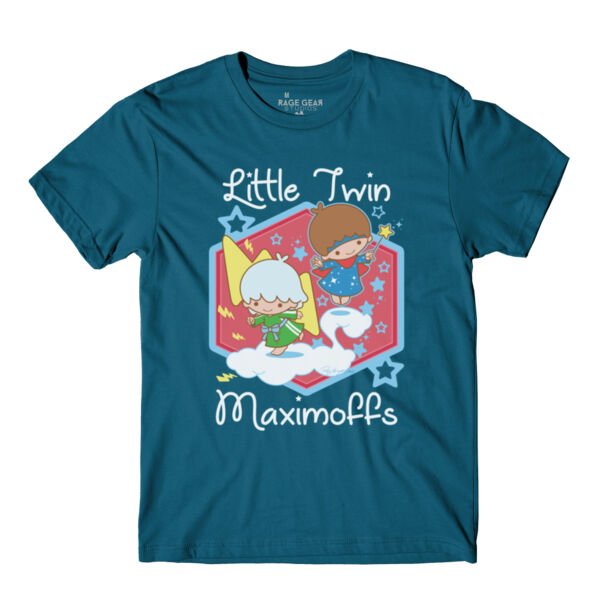 LITTLE TWINS - S/S - PREMIUM TEE - DEEP TEAL Thumbnail